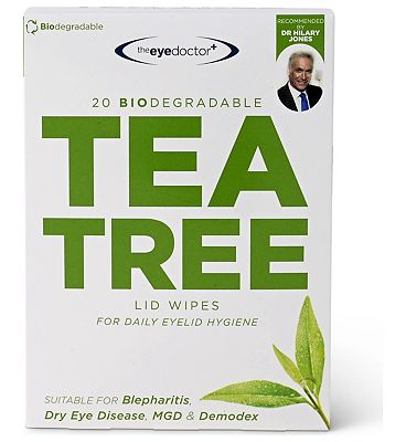 Click to view product details and reviews for The Eye Doctor Tea Tree Eye Lid Wipes 40 Pack.