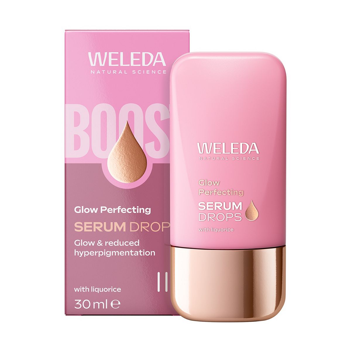 Weleda Glow Perfecting Face Serum Drops With Licorice 100 Percent Certified Natural Organic Vegan 30ml