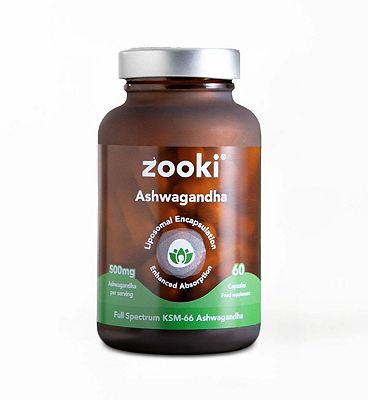 Click to view product details and reviews for Zooki Liposomal Ashwagandha Ksm 66 500mg Capsules 30 Day Supply.
