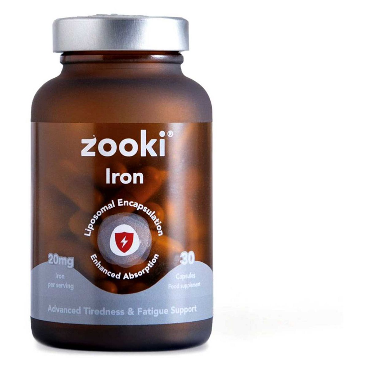 Zooki Liposomal Iron 20Mg - 30 Capsules