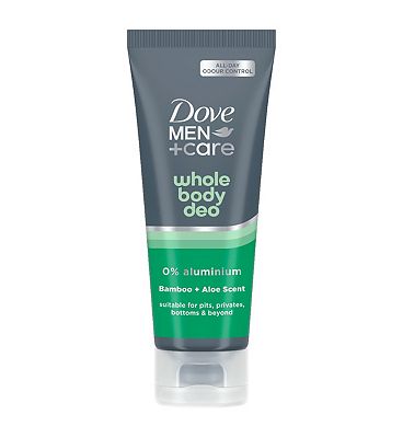 Dove Men+Care Bamboo & Aloe Whole Body Deodorant Cream, 75ml