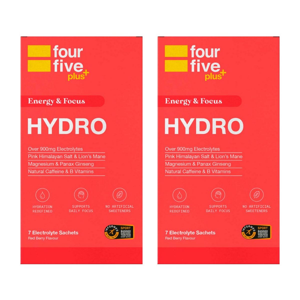 Fourfive Red Berry Hydration Bundle