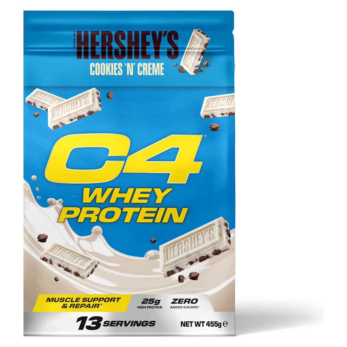 C4 Whey Protein Hershey's Cookies N Crème 13 Serve