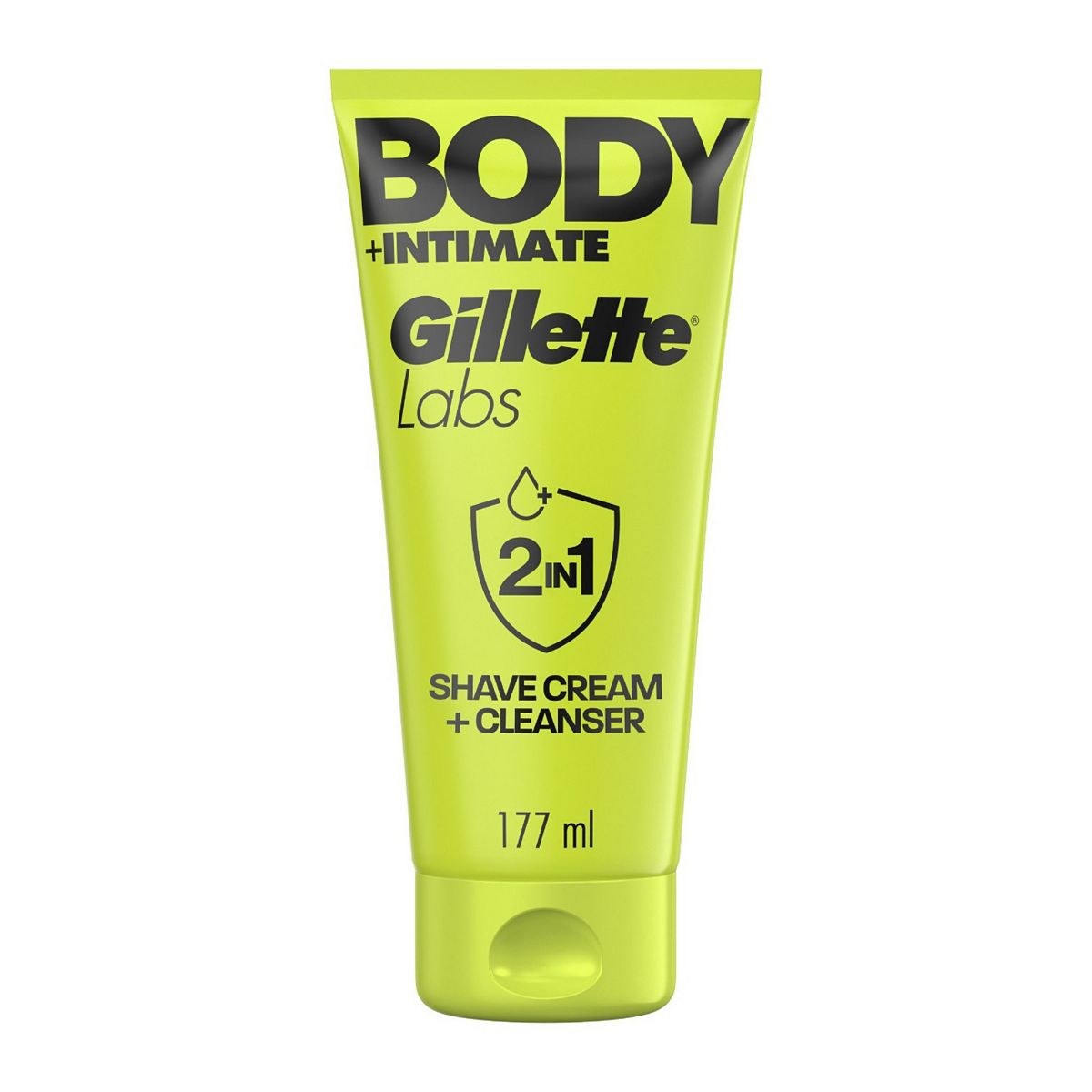 Gillette Labs Body + Intimate 2-In-1 Shave Cream And Cleanser 177ml