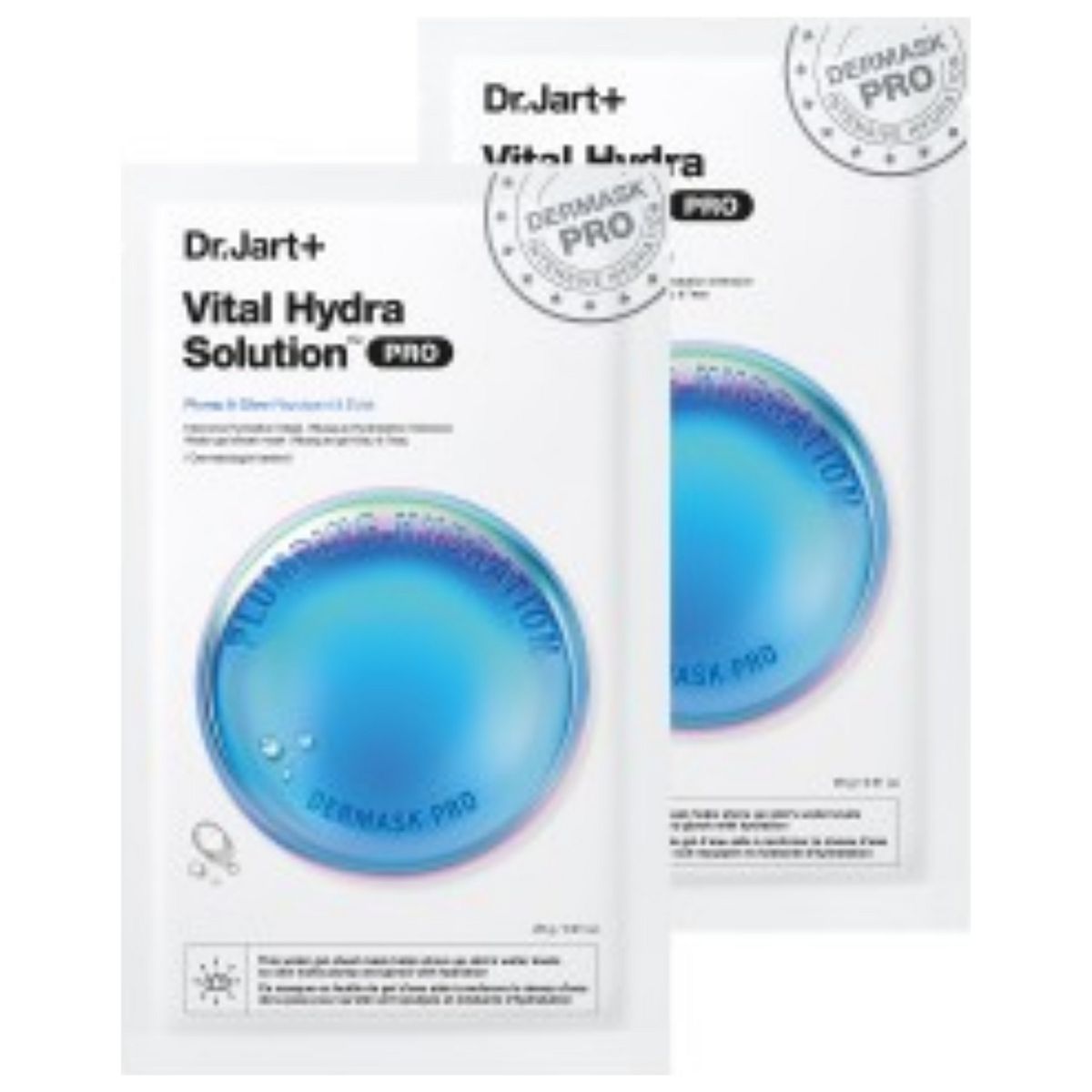 Dr Jart Vital Hydra Solution Pro Hydrating Sheet Mask Duo