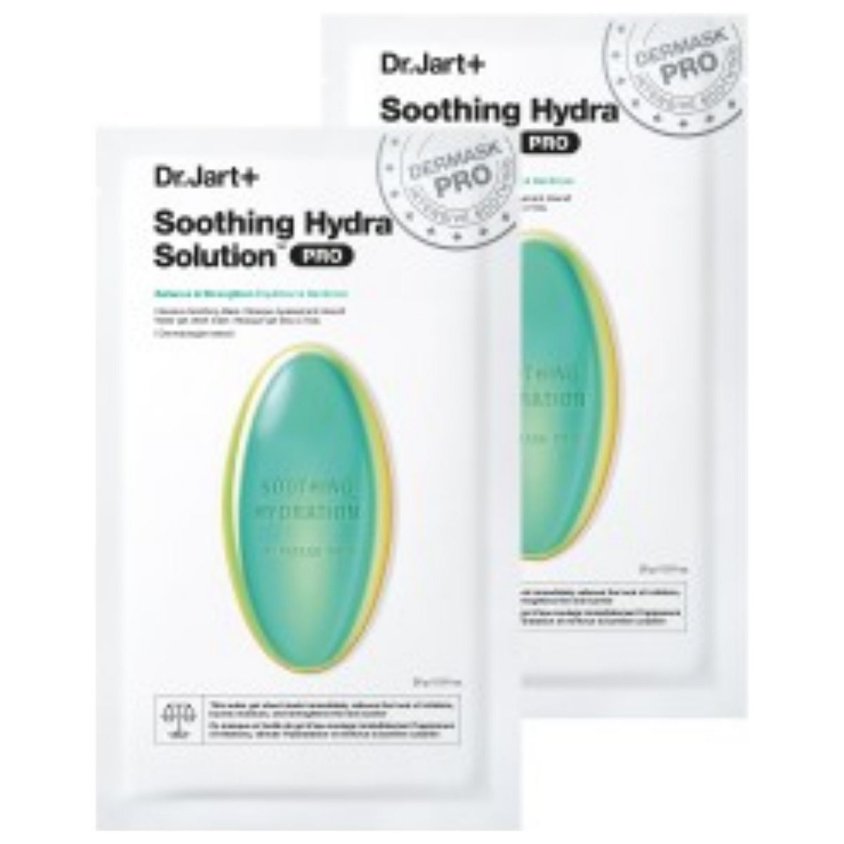 Dr Jart Soothing Hydra Solution Pro Sheet Mask Duo