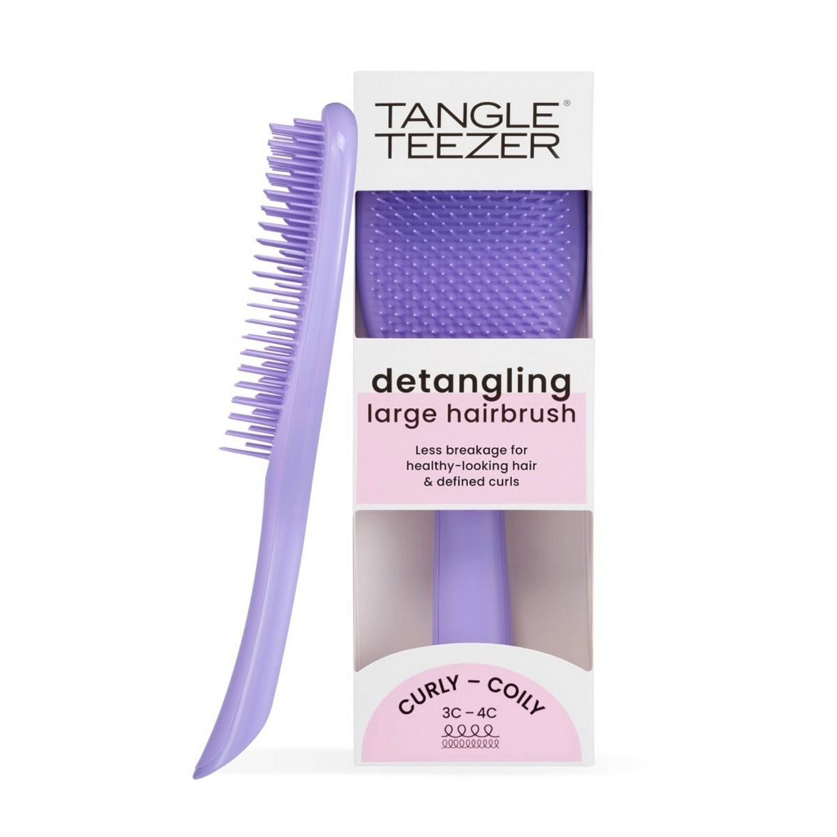 Tangle Teezer The Large Ultimate Detangler Naturally Curly Purple Passion