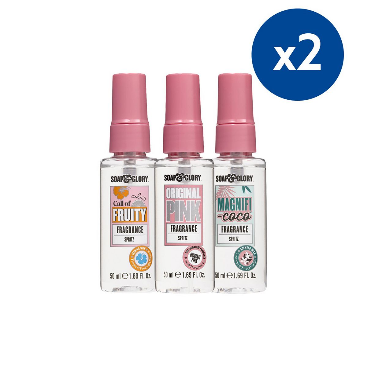 Soap & Glory Fragrance Spritz Bundle