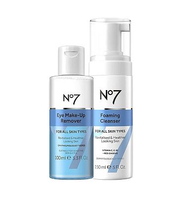 Click to view product details and reviews for No7 Foaming Cleanser Bundle Normal.