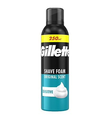 Gillette Classic Sensitive Shave Foam 250Ml