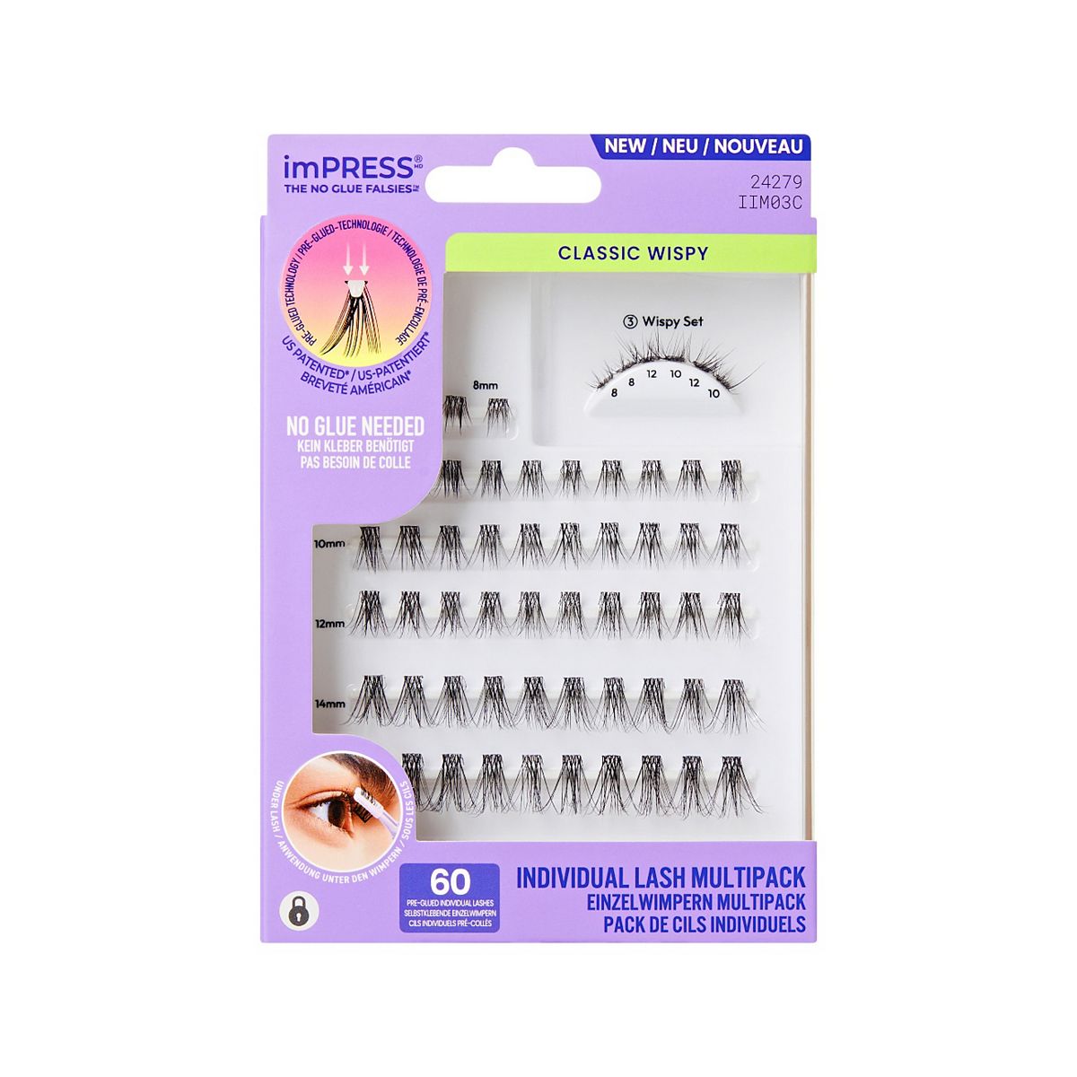 Kiss Impress Falsies Individual Lash Multipack Classic Wispy