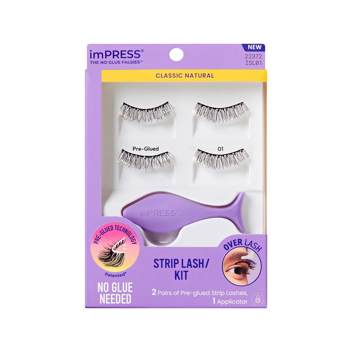 Kiss Impress Falsies Strip Lash Classic Natural