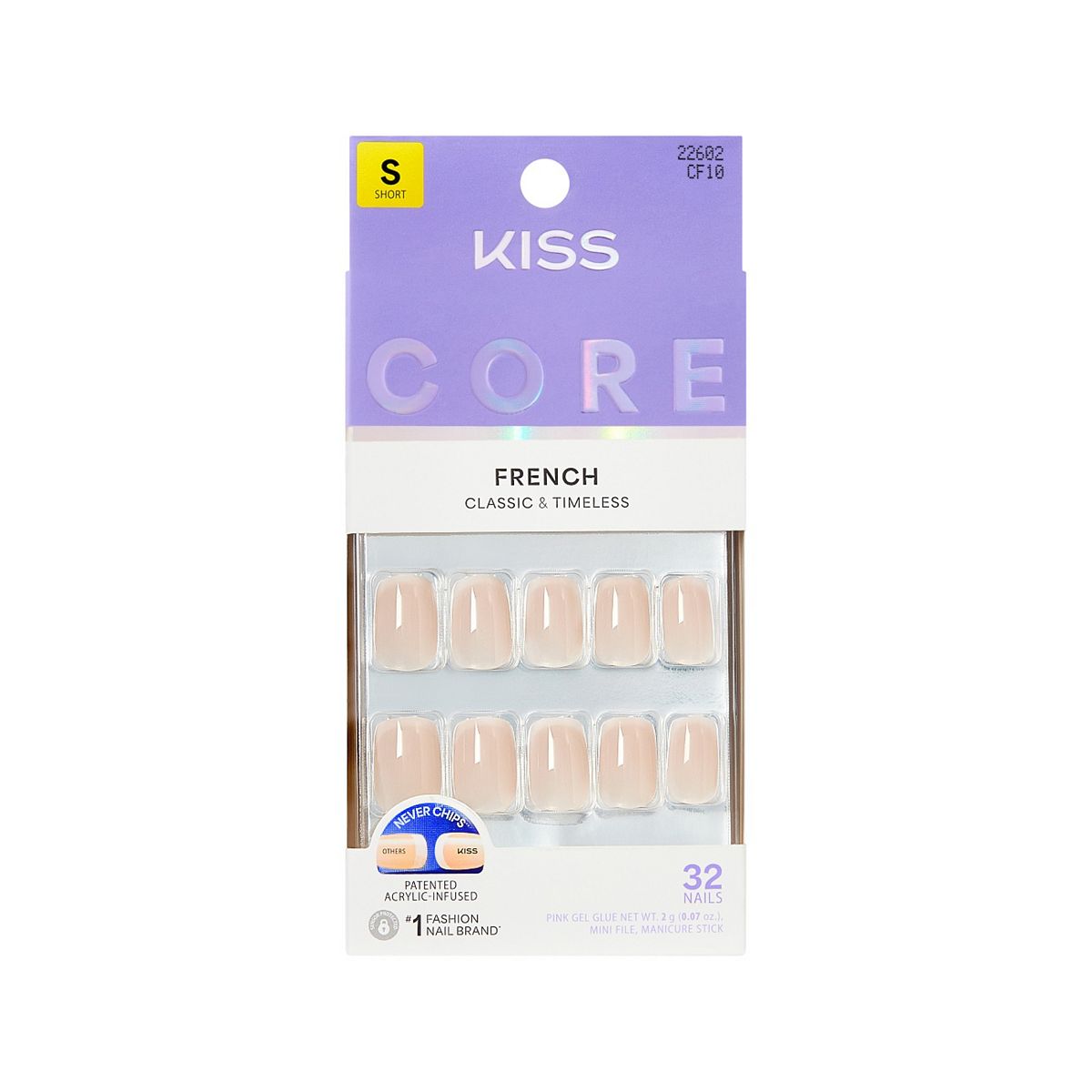 Kiss Core French Nails My Darling, 2G