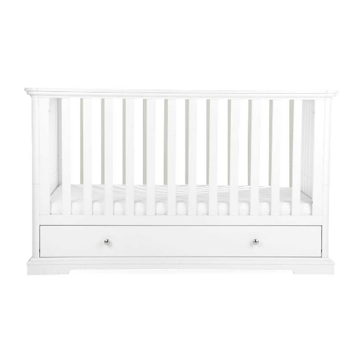 Cuddleco Beaumont Cot Bed Low White