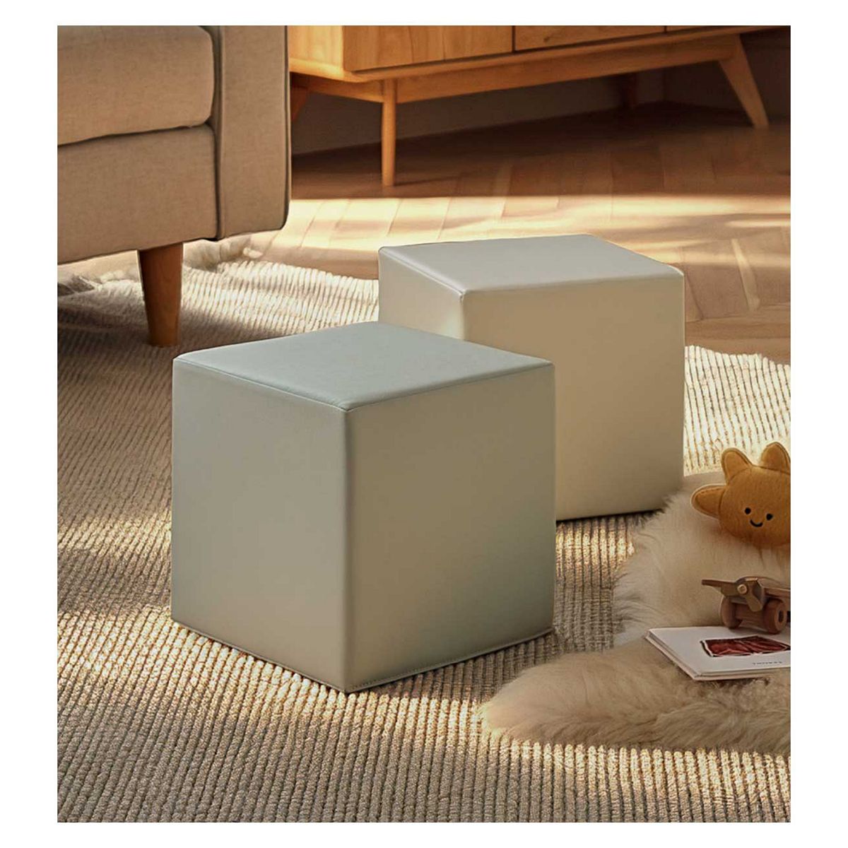 Cuddleco Soft Play In Sea Salt/Pebble