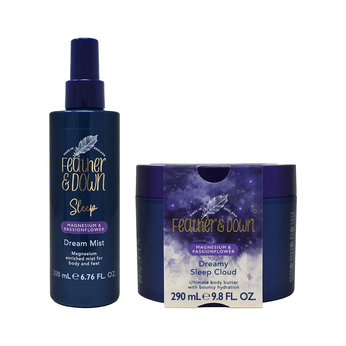 Feather & Down Magnesium Body Butter & Mist Bundle