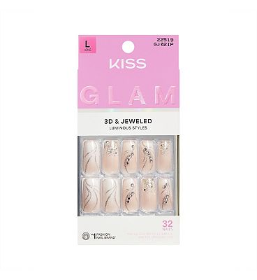 Kiss False Nails Wrapped In Beauty 32S