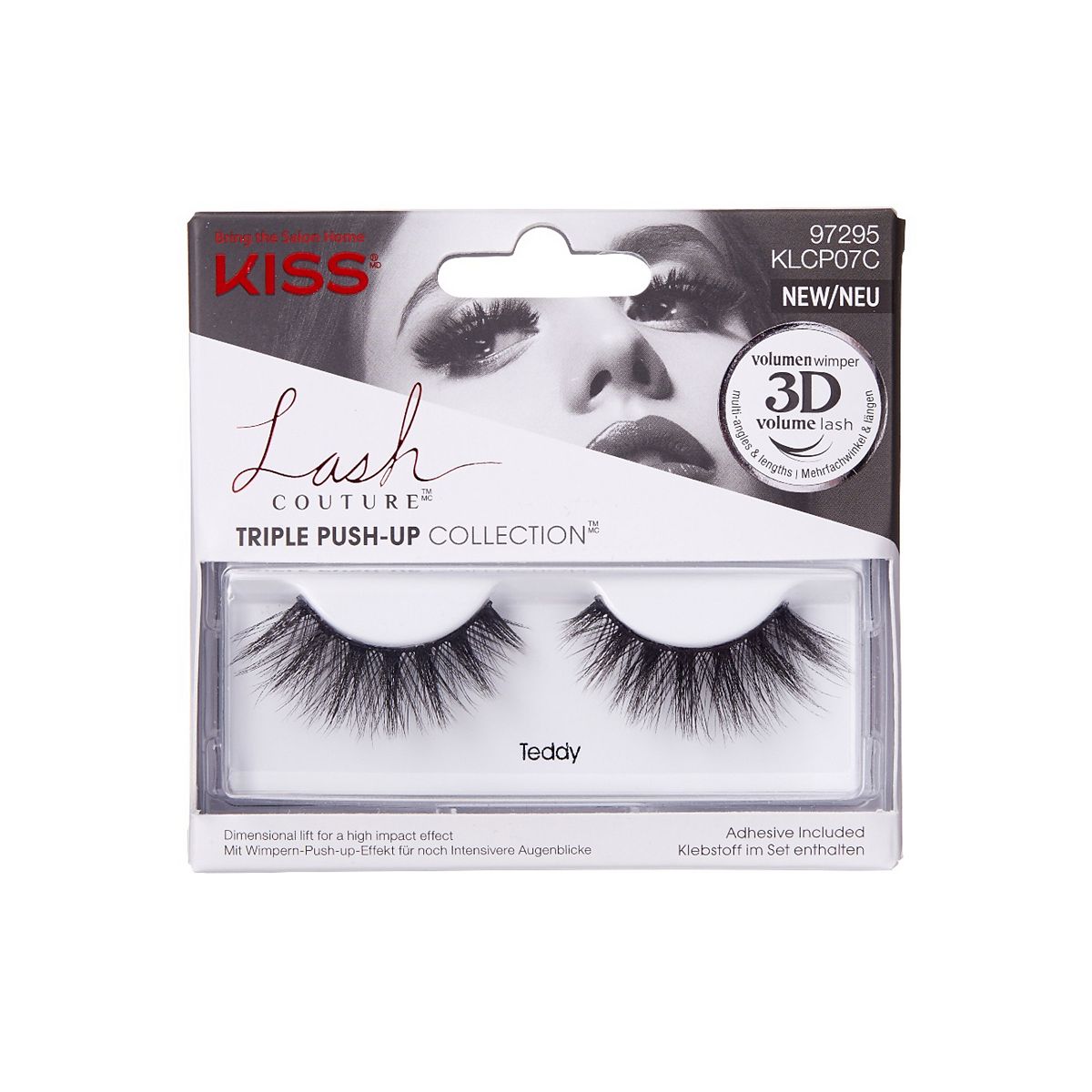 Kiss Lash Couture Triple Push Up Teddy