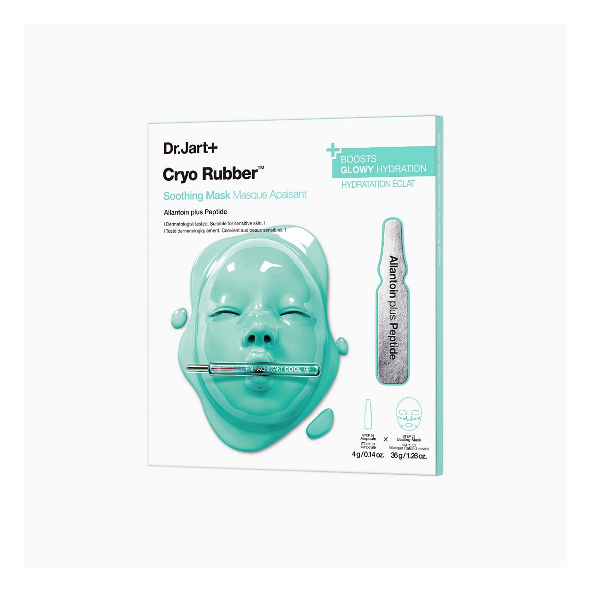 Dr Jart Cryo Rubber Soothing Hydrogel Mask With Allantoin 44g