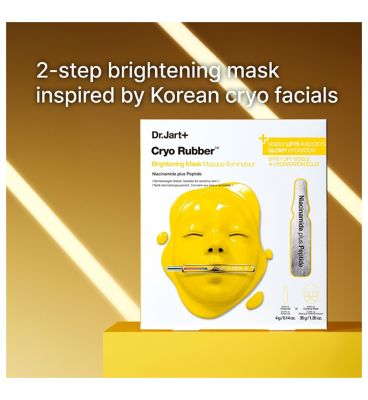 Dr Jart+ Cryo Rubber Brightening Hydrogel Mask With Niacinamide 44g (8)
