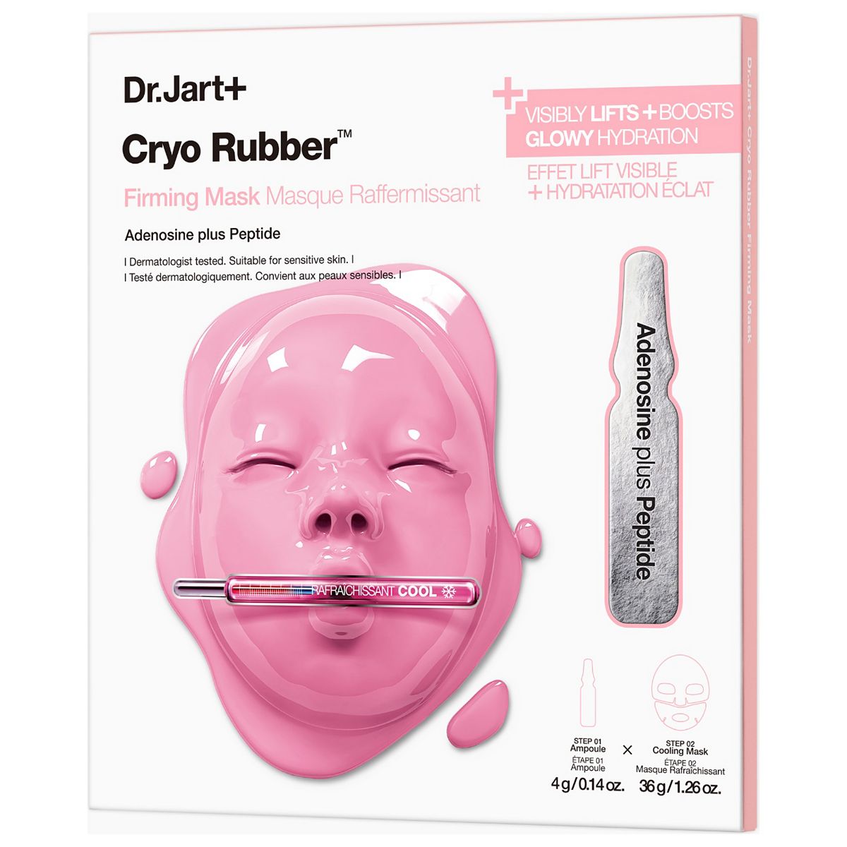 Dr Jart Cryo Rubber Firming Hydrogel Mask With Adenosine 44g