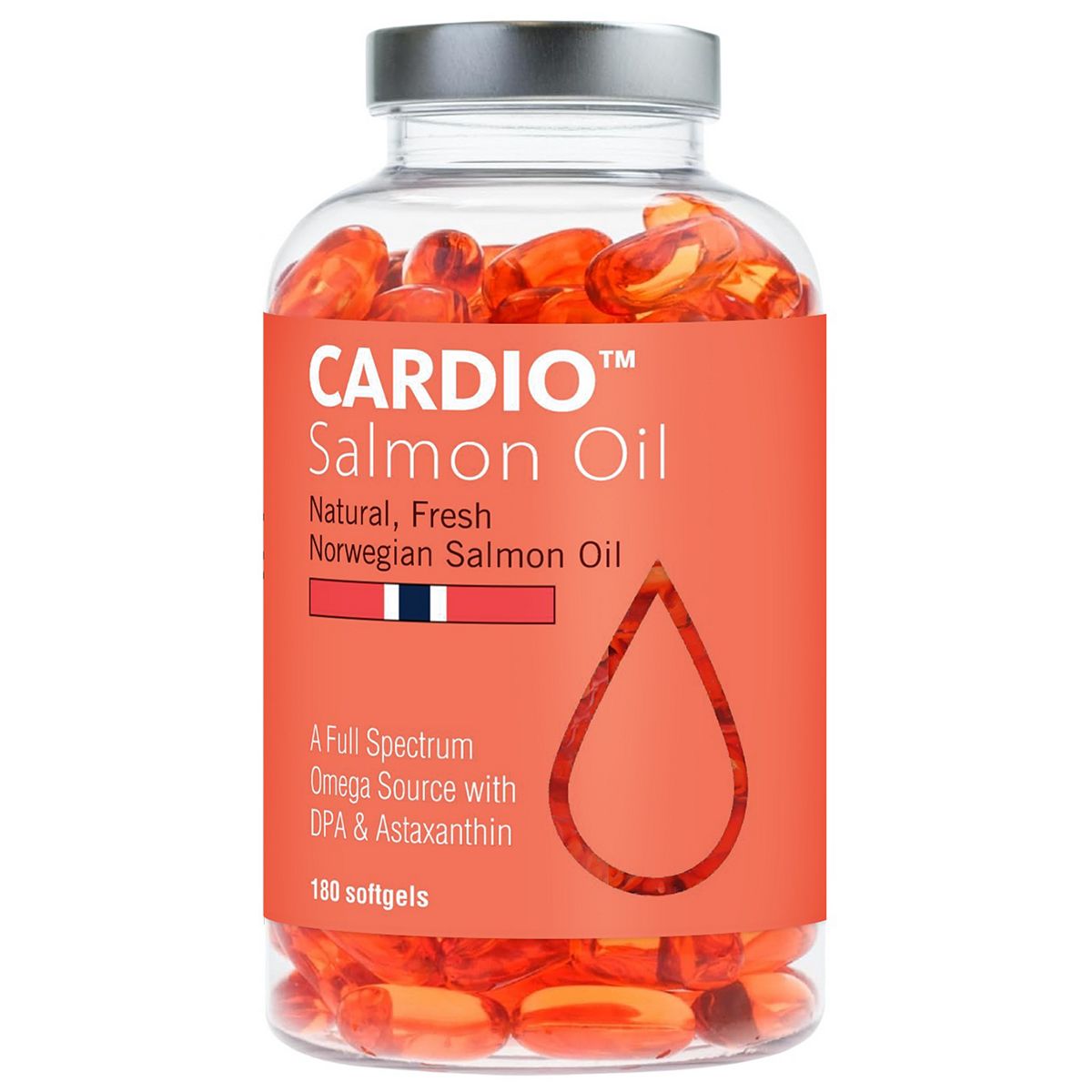 Cardio Salmon Oil 180 Capsules