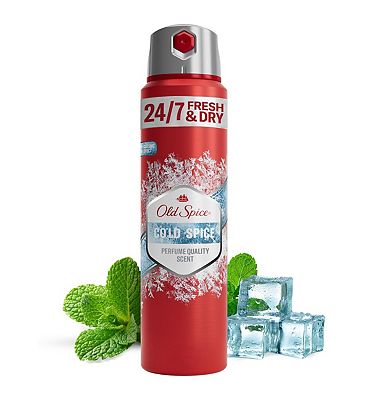 Old Spice Cold Spice Men's Antiperspirant Spray, 150ml