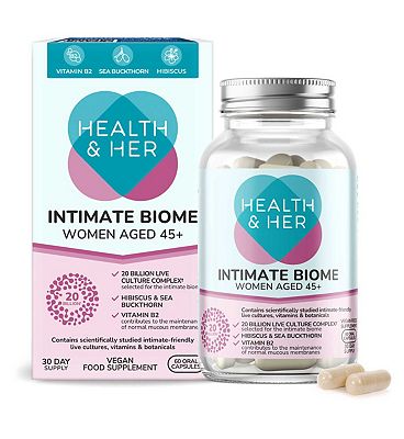 Click to view product details and reviews for Health Her Intimate Biome Women 45 60 Supplements.