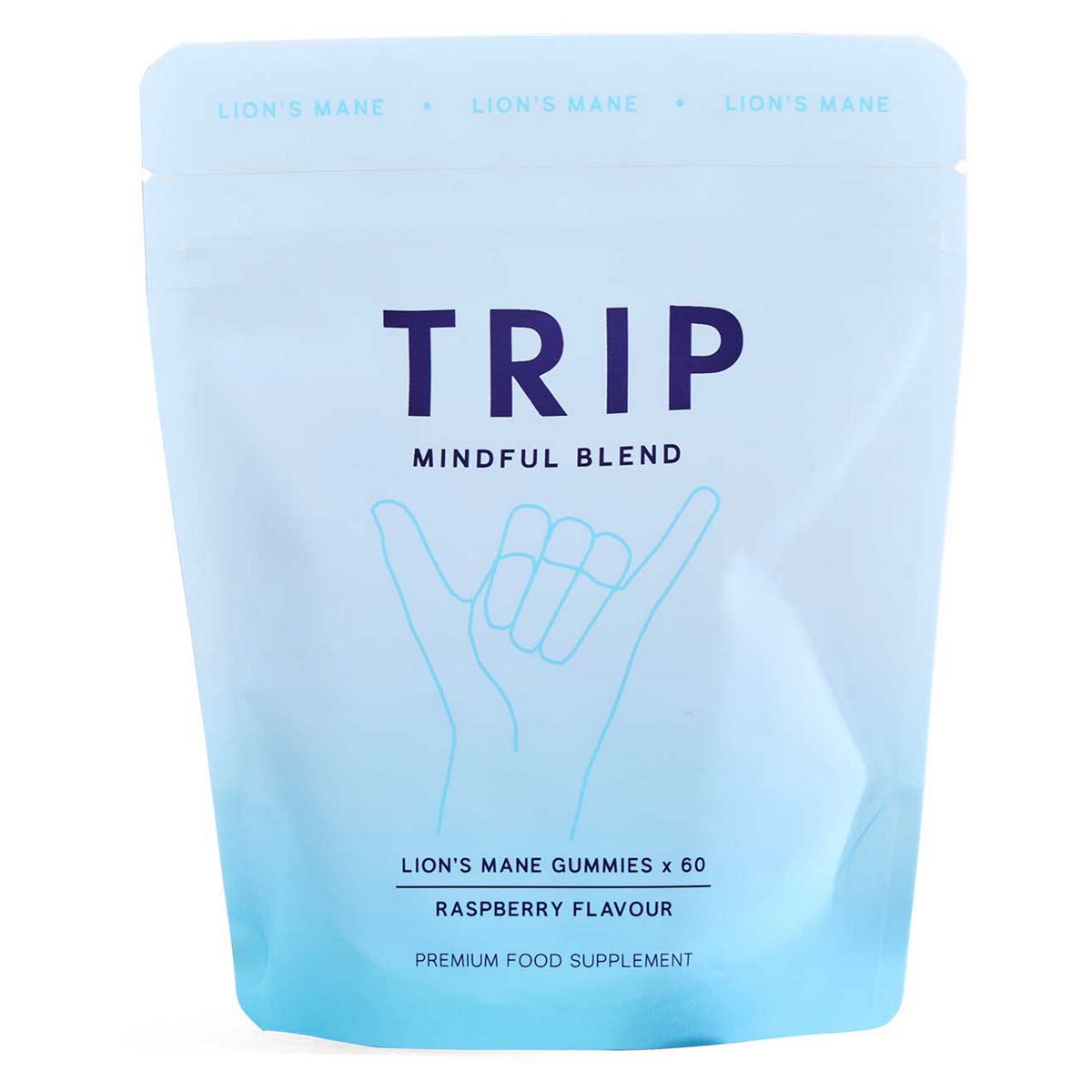 TRIP Lion's Mane Raspberry Gummies X 60