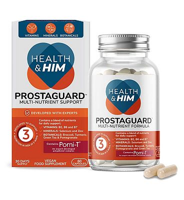 Click to view product details and reviews for Health Him Prostaguard Multi Nutrient 60 Supplements.