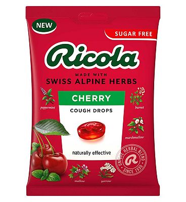 Click to view product details and reviews for Ricola Cherry Sugar Free Cough Drops 70g.