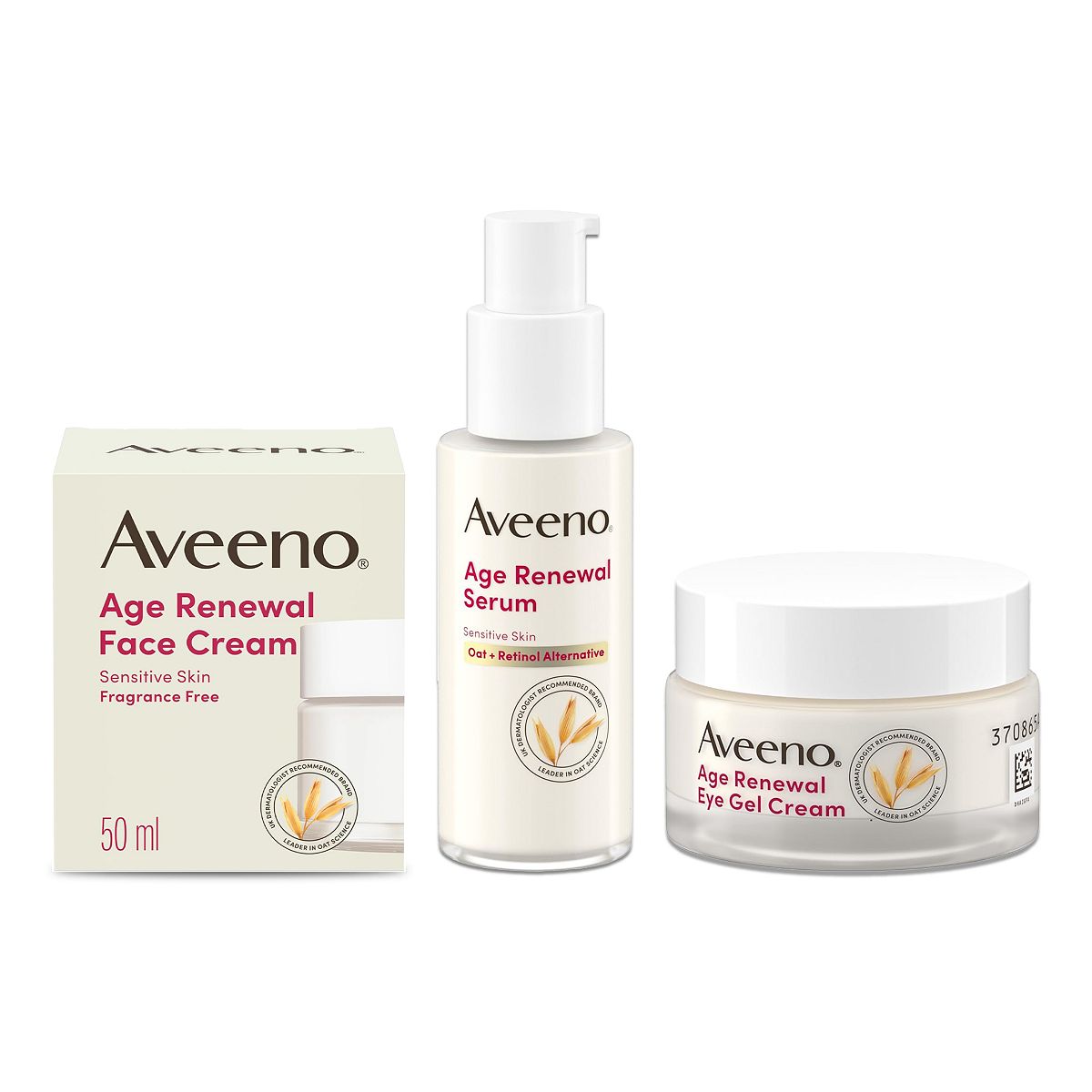 Aveeno Calm & Restore Age Renewal Bundle