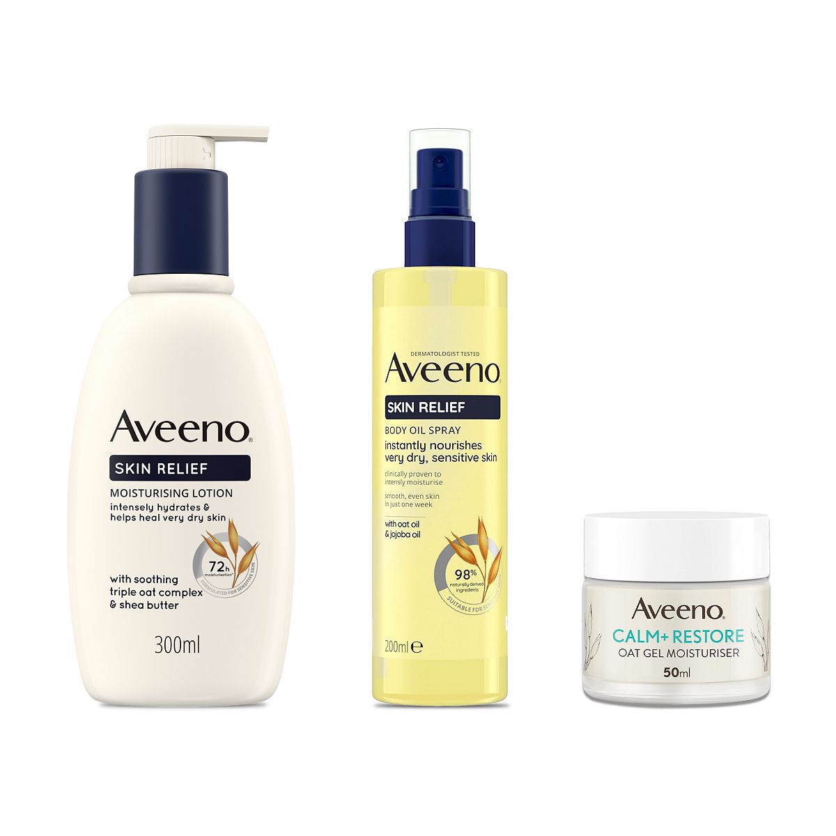 Aveeno Calm & Restore Bestsellers Bundle
