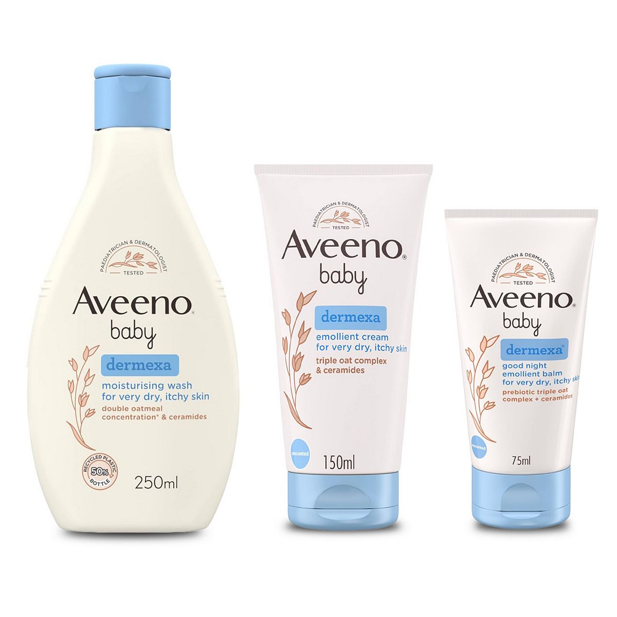 Aveeno Baby Dermexa Bundle