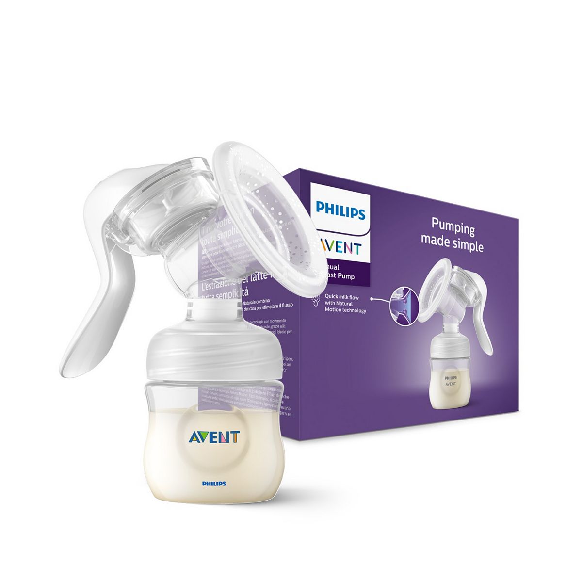 Avent Philips Manual Breast Pump Scf430/01