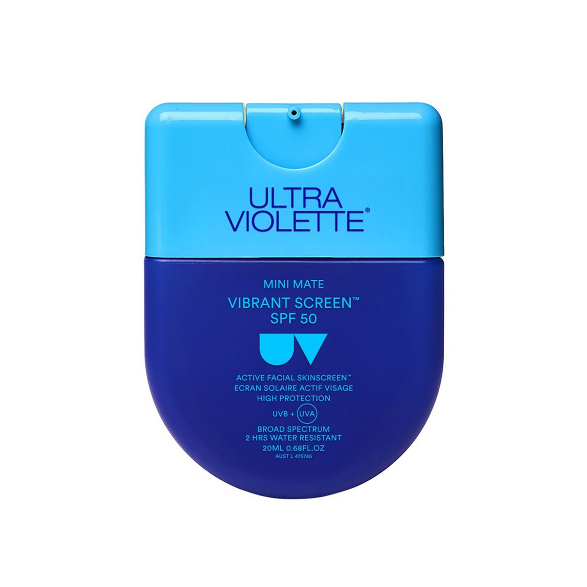 Ultra Violette Vibrant Screen™ Spf50+ Mini Mate 20ml