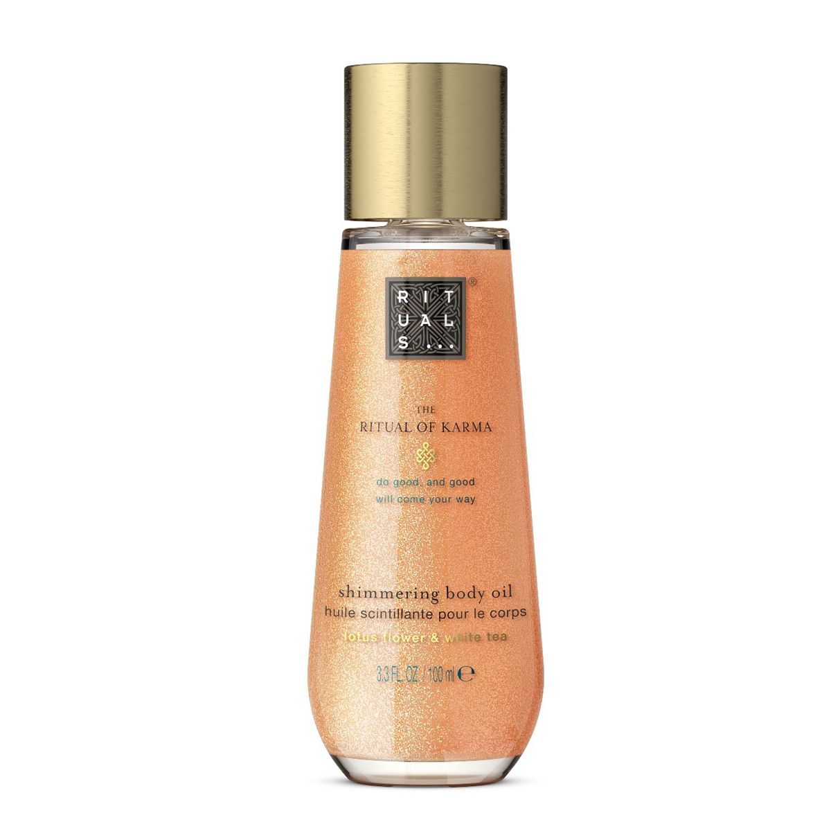 Rituals The Ritual Of Karma Shimmering Body Oil Lotus Flower & White Tea 100ml