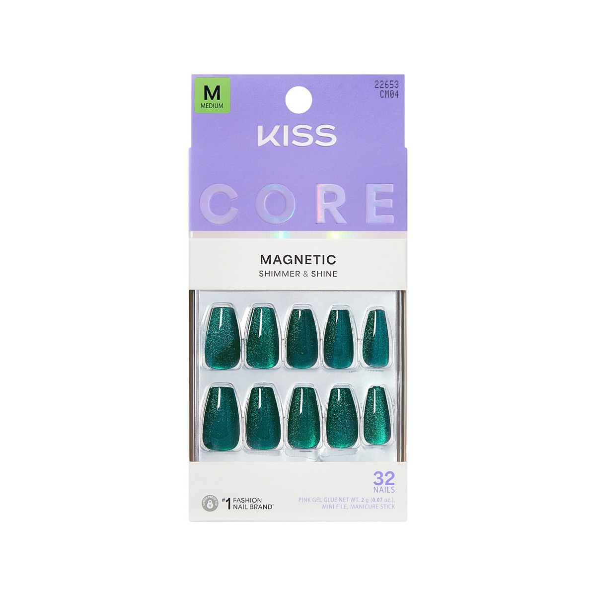 Kiss Core Magnetic Nails Shimmering