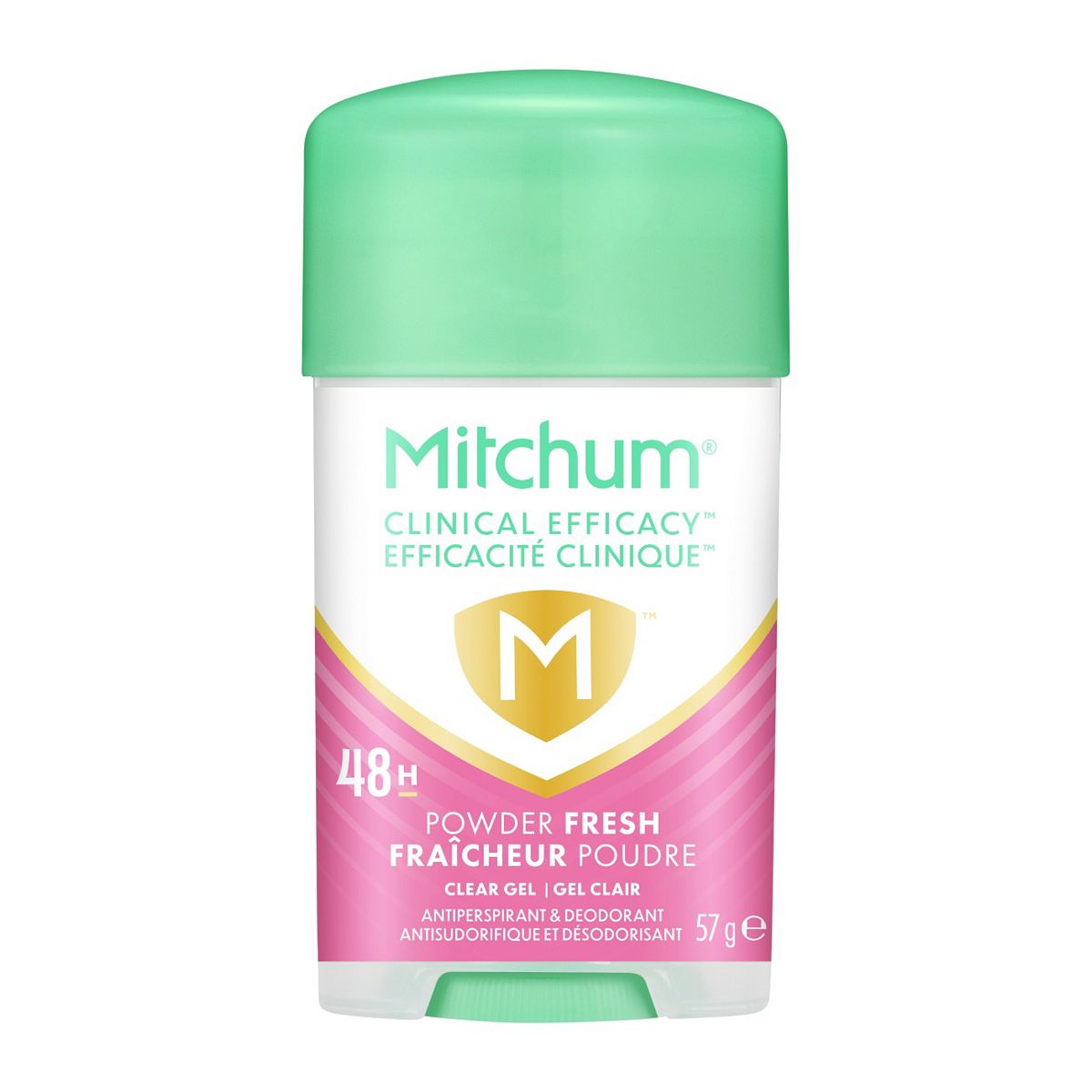 Mitchum Women's Clinical Efficacy 48Hr Clear Gel Powder Fresh 57g