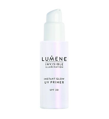 Lumene Invisible Illumination Instant Glow Uv Primer Spf30, Makeup Primer With Vitamin E, 30ml