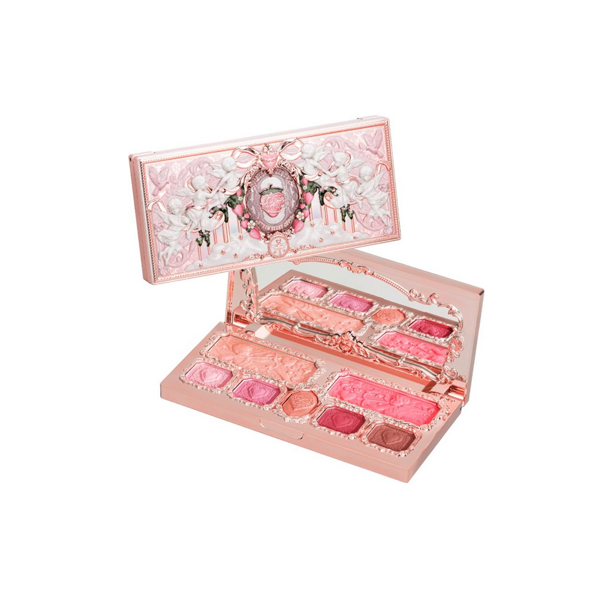 Flower Knows Strawberry Cupid Collection Make-Up Palette S02 Cupid's Mischief