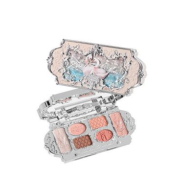 Flower Knows Swan Ballet Series Six-Colour Makeup Palette 01 White Swan