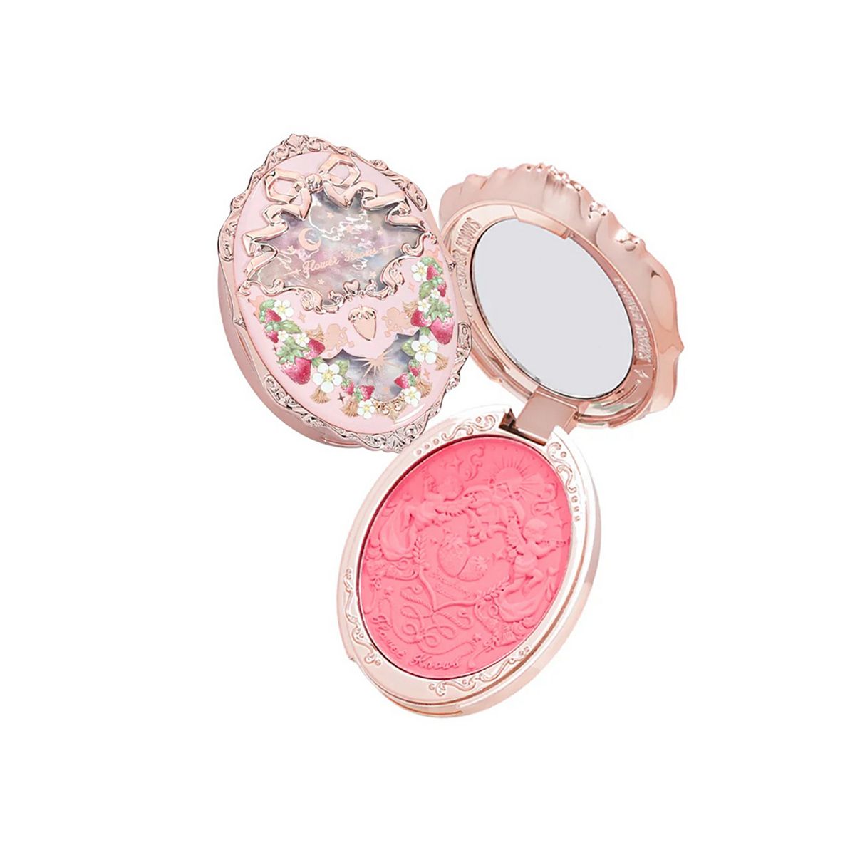 Flower Knows Strawberry Rococo Series Embossed Blush G01 Romantic Blossom