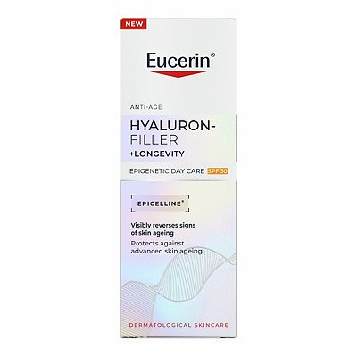 Eucerin Hyaluron-Filler + Longevity Epigenetic Day Cream SPF30 50ml