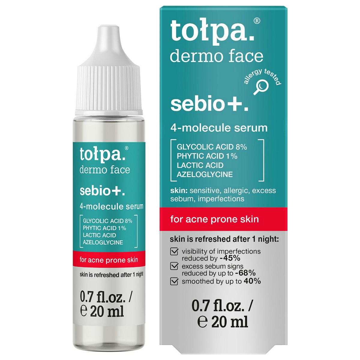 Tolpa Tołpa Dermo Face Sebio+ 4 Molecule Serum 20ml