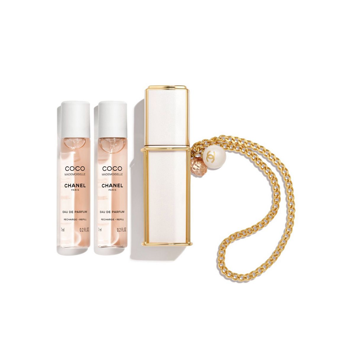 CHANEL Coco Mademoiselle Eau De Parfum Refillable Purse Spray 3 X 7ml