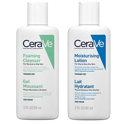 Click to view product details and reviews for Cerave Mini Foaming Cleanser Lotion Travel Size Bundle.