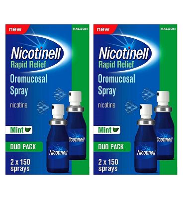 Click to view product details and reviews for Nicotinell 1mg Spray Oromucosal Spray 4 X 150 Sprays Bundle.