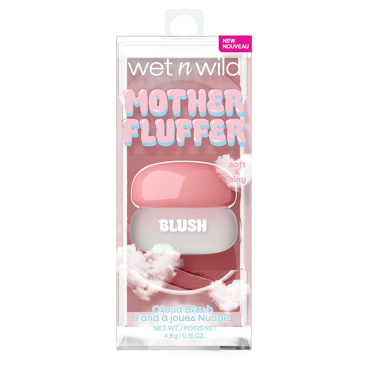 Wet N Wild Mother Fluffer Cloud Blush Rose The Roof 4.6g