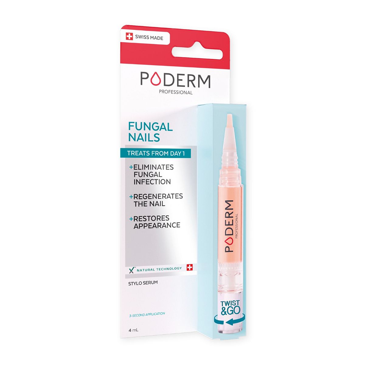 Poderm Fungal Nails Serum Pen 4Ml